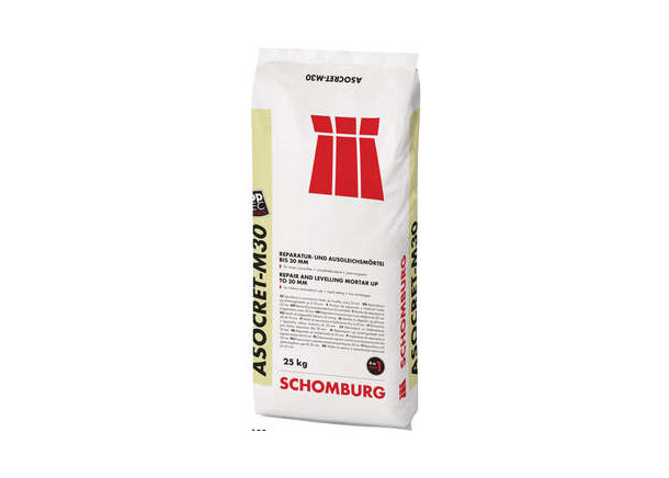 Hidrofobinis, daugiafunkcinis remontinis mišinys ASOCRET-M30, Schomburg, 25kg