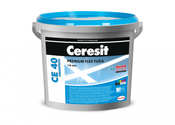 Glaistas plytelių siūlėms Ceresit CE 40 AQUASTATIC, 2 kg (įv.spalvos)
