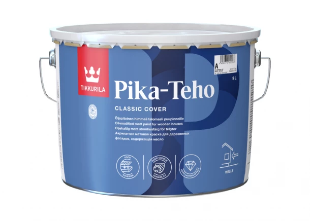 Dažai Tikkurila PIKA-TEHO A, mediniams paviršiams, matiniai, 2,7-9L