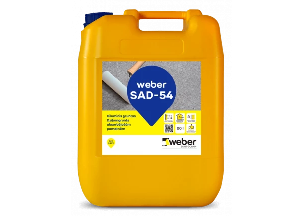 Gruntas Weber SAD-54, giluminis, išorei ir vidui, 5-20L