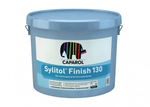 Dažai Caparol SYLITOL FINISH 130 B1, fasadui, silikatiniai, matiniai, 15L