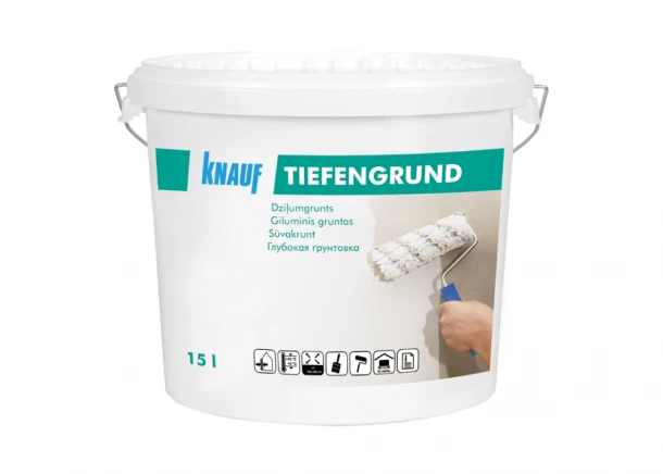 Gruntas Knauf TIEFENGRUND, giluminis, itin skvarbus, 15L