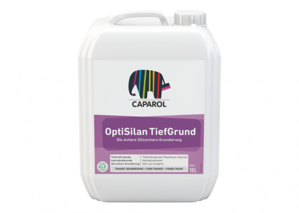 Gruntas Caparol OPTISILAN TIEFGRUND, giluminis, vidui-išorei, 10L