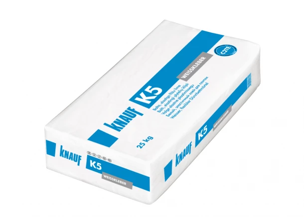 Plytelių klijai KNAUF K5, itin elastingi, marmurui ir granitui, C2TE S1, 25kg