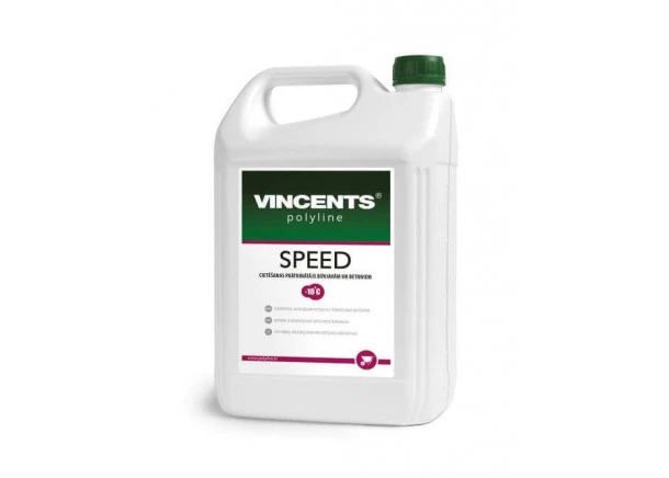 Priedas nuo šalčio Vincents SPEED, greitiklis, betonui ir skiediniams, 5L