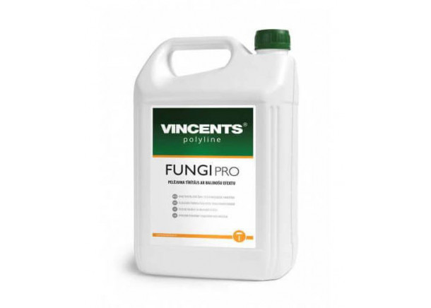 Valiklis pelėsiui naikinti Vincents Fungi Pro, su balinimo efektu, talpa 5L