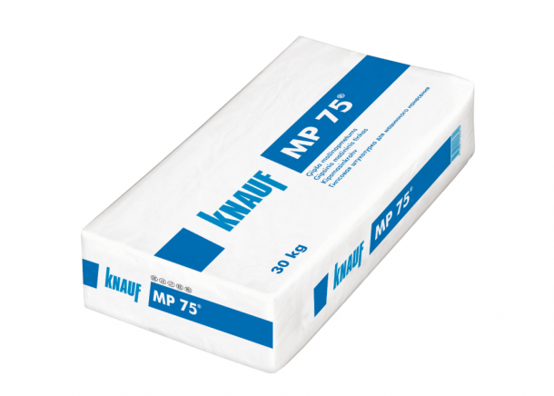 Tinkas Knauf MP 75, gipsinis, mašininis, 8-50mm, 30kg
