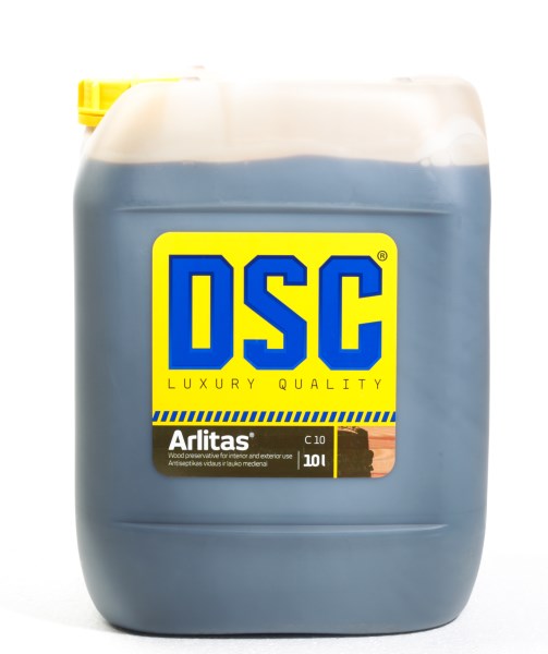 Impregnantas DSC Arlitas C10 rudas 10 l