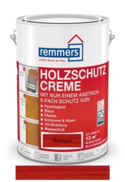 Impregnantas creme Holzschutz mahagon 0,75l