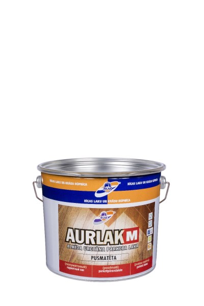 Lakas parketinis alkidinis uretaninis AURALAK M pusiau matinis 2,7 l