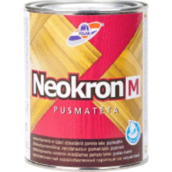Lakas parketinis NEOKRON M pusiau matinis  0,9 l