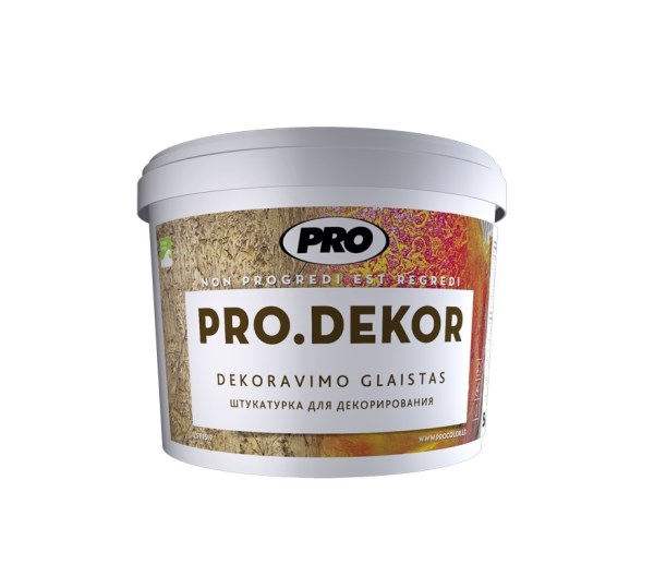 Gruntas  - lakas PRO DECOR 2,7 l, blizgus