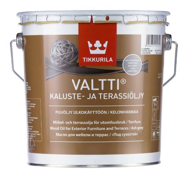 Impregnantas Tikkurila Valtti Kaluste rudas 2,7 l