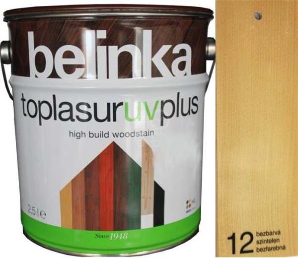 Impregnantas medienai Belinka Toplasur-UVPlius 12 2,5 L