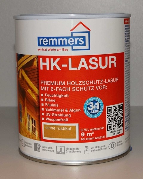 Impregnantas medienai HK-LASUR EICHE RUSTIK 750 ml