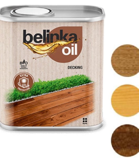Alyva medienai Belinka Oil Decking NR201 0,75 l bespalvis