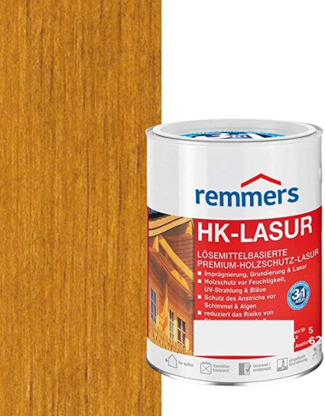 Impregnantas medienai HK-LasurEiche rustikal 2,5 l REMMERS