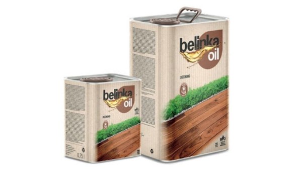 Alyva medienai Belinka Oil Decking NR202 0,75 l riešutas