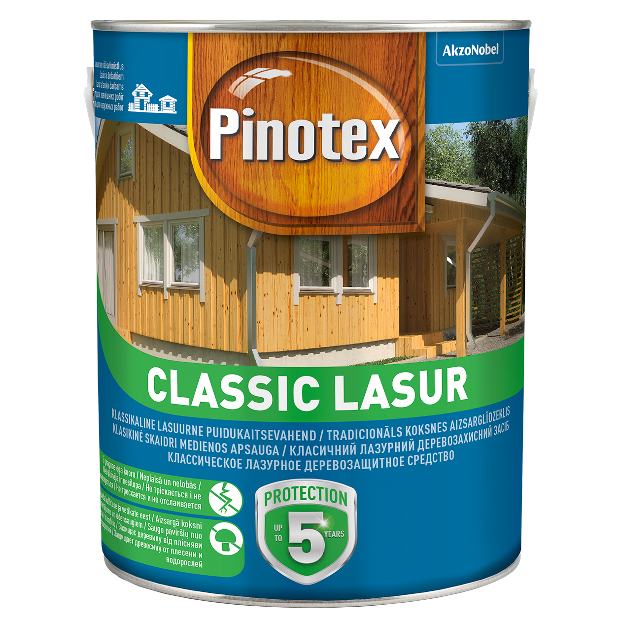 Pinotex Classic Lasur, puriena, 3 l