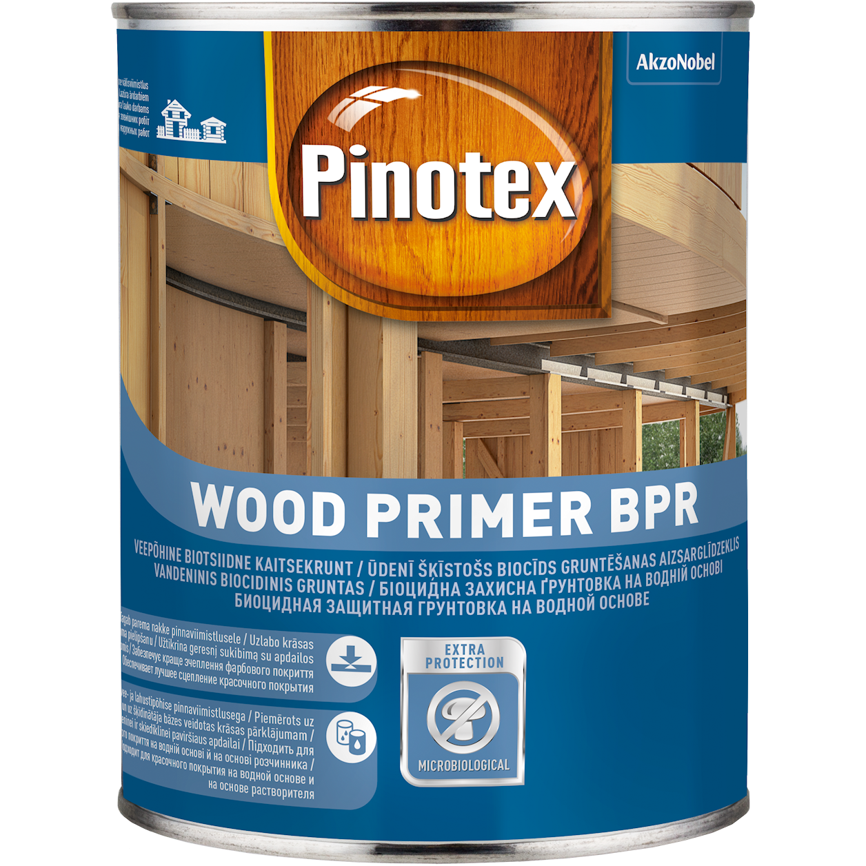 Antiseptikas Pinotex Wood Primer BPR, 1l
