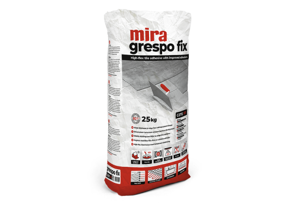Klijai plytelių Mira grespo fix, C2TE S1, 25kg