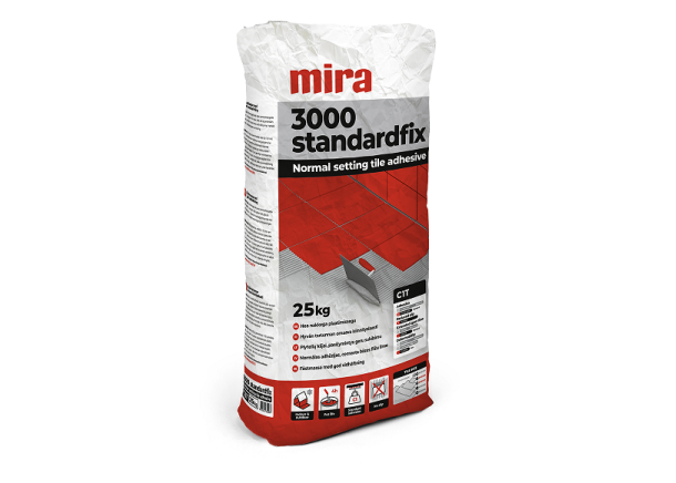 Klijai plytelių Mira 3000 standardfix, C1T, 25kg