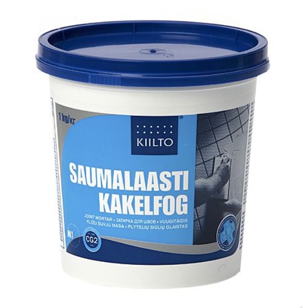 Plytelių siūlių glaistas KIILTO 44 tamsiai pilka 3 kg