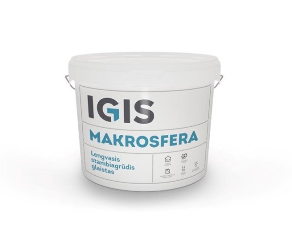 Glaistas statybinis vidaus darbams IGIS Makrosfera 3 l