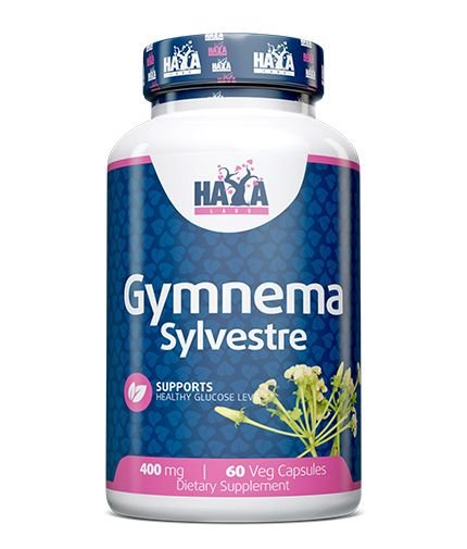 Haya Labs Gymnema Sylvestre (Miškinės pokštenės lapų ekstraktas) 60 kaps.