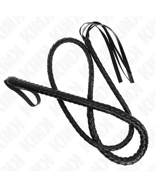 KINK - LONG BLACK SNAKE WHIP 210 CM