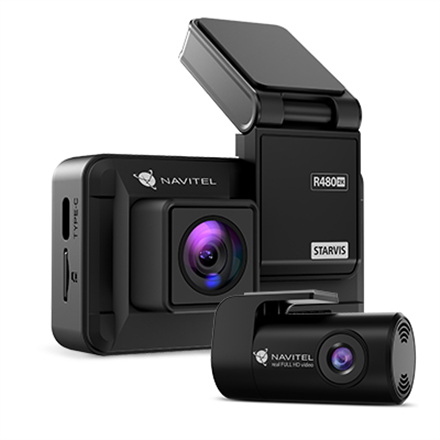 Navitel  Dashcam with 2K video quality  R480 2K  IPS display 2''; 320х240  Maps included