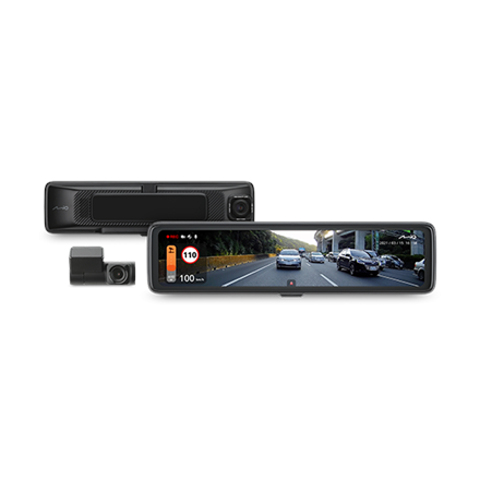 Vaizdo registratorius Mio MiVue R850T,Rear Camera GPS Wi-Fi