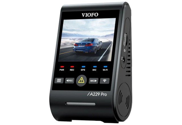 Vaizdo registratorius VIOFO A229 Pro 3CH-G GPS