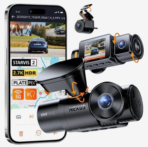 „Vantrue N4S Nexus 4 S“ vaizdo įrašymo įrenginys