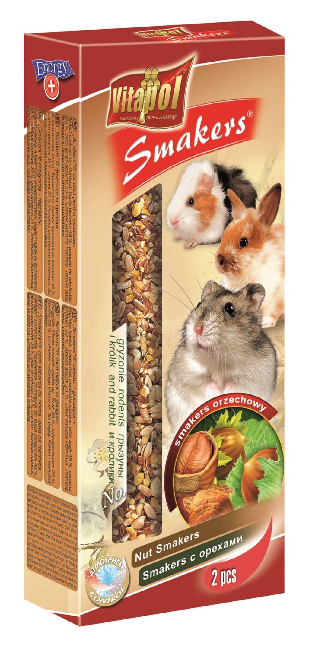 Vitapol zvp-1106 Užkandis 90 g Žiurkėnas, Pelė, Triušis