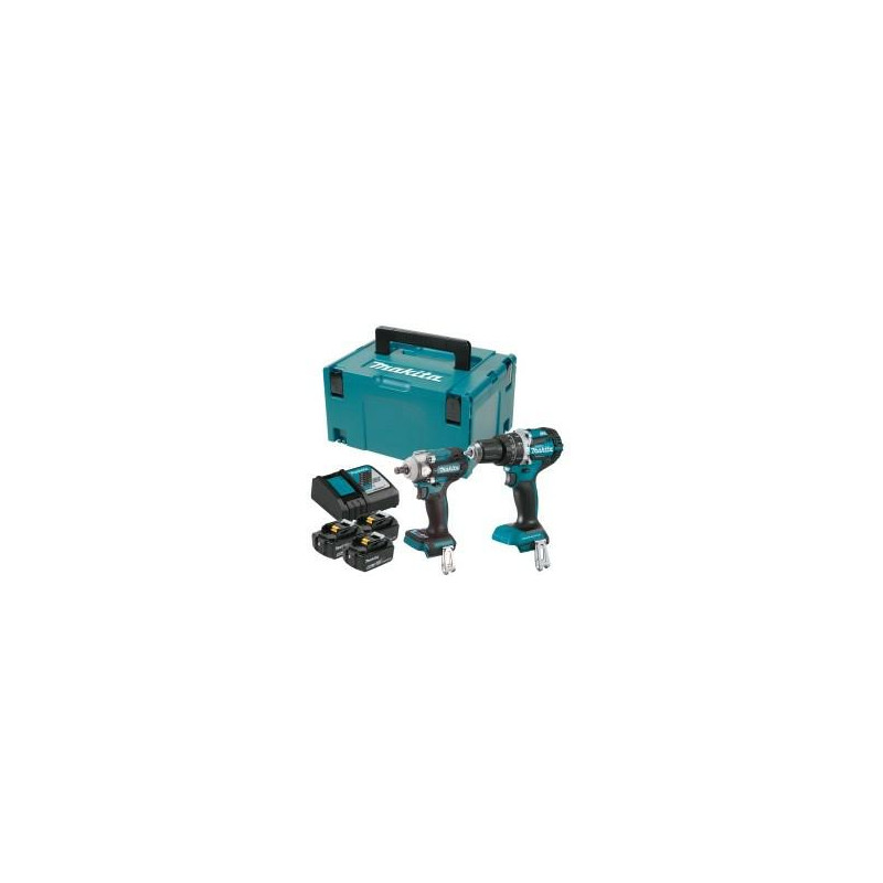 MAKITA.COMBO.SET.SET.18V (DHP484+DTW300) 3x5.0Ah DLX2359TJ1