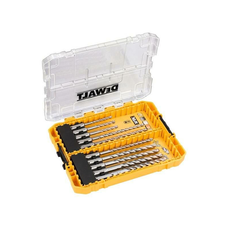 DT70752-QZ DEWALT SDS PLUS grąžtas EX2 KPL.10cz. 5-12 mm
