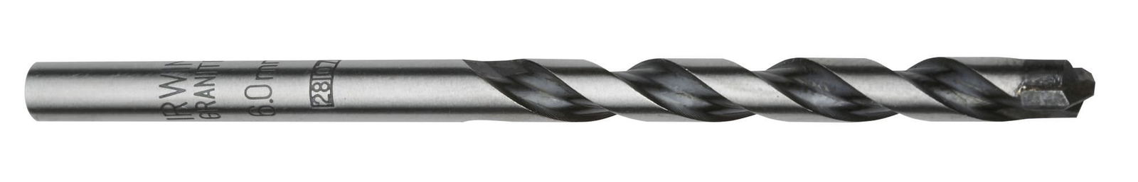Granito grąžtas IRWIN, smūginis, 6,0 x 100 mm