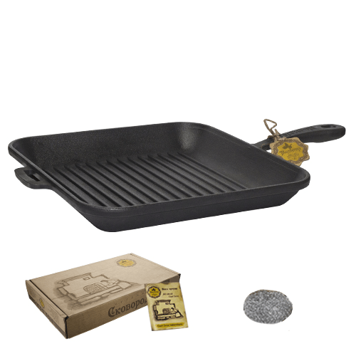 Ketaus grilio keptuvė  28*28*4 cm GRILL T307MR
