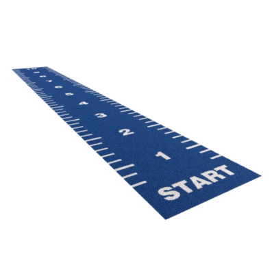 Grindų danga su dirbtine žole Trackz Essential Range 20 × 2 m (Spalva: Mėlyna)