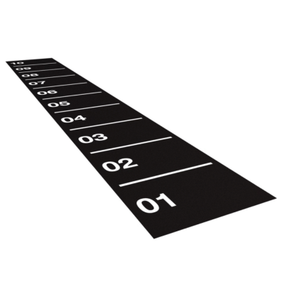 Grindų danga su dirbtine žole Trackz Core Range 15 × 1 m (Spalva: Juoda)