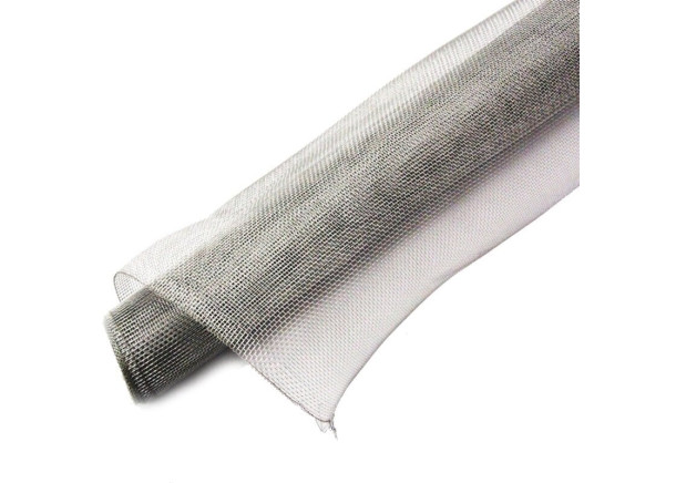 Tinklelis nuo pelių ir kitų graužikų, aliuminis, 1x1mm, 30m2