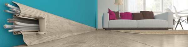 Grindjuostė PVC 905 65 x 2500 mm izzimax Ąžuolas Pendula