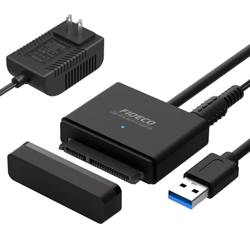 FIDECO PL2535A-P HDD-SSD adapteris (USB 3.0, SATA)