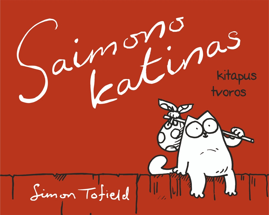 Saimono katinas kitapus tvoros
