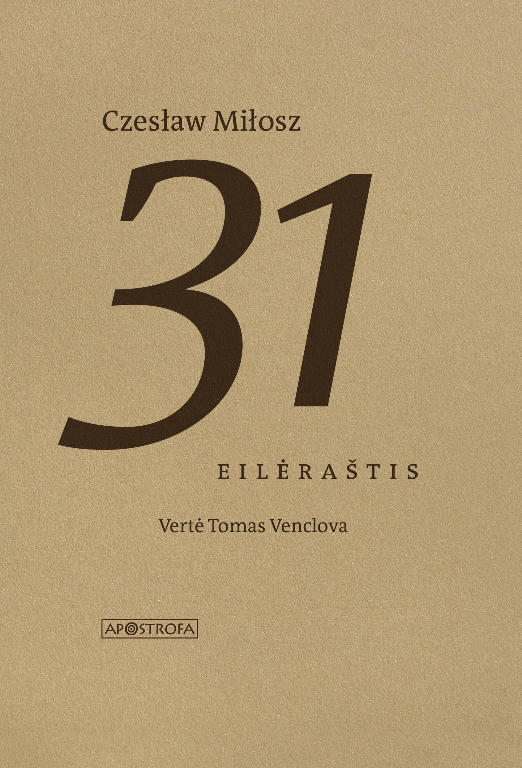 31 eilėraštis