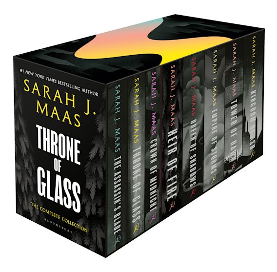 Throne of Glass Box Set (knygų rinkinys; 8 knygos minkštais viršeliais)