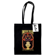 Fortune Teller Black Tote Bag