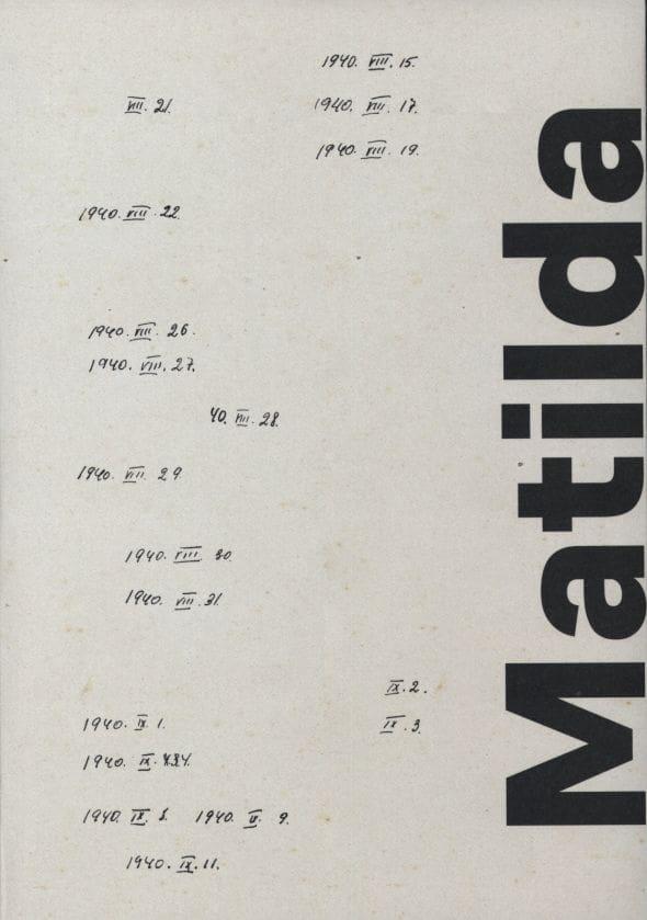 Matilda Olkinaitė. Unlocked Diary