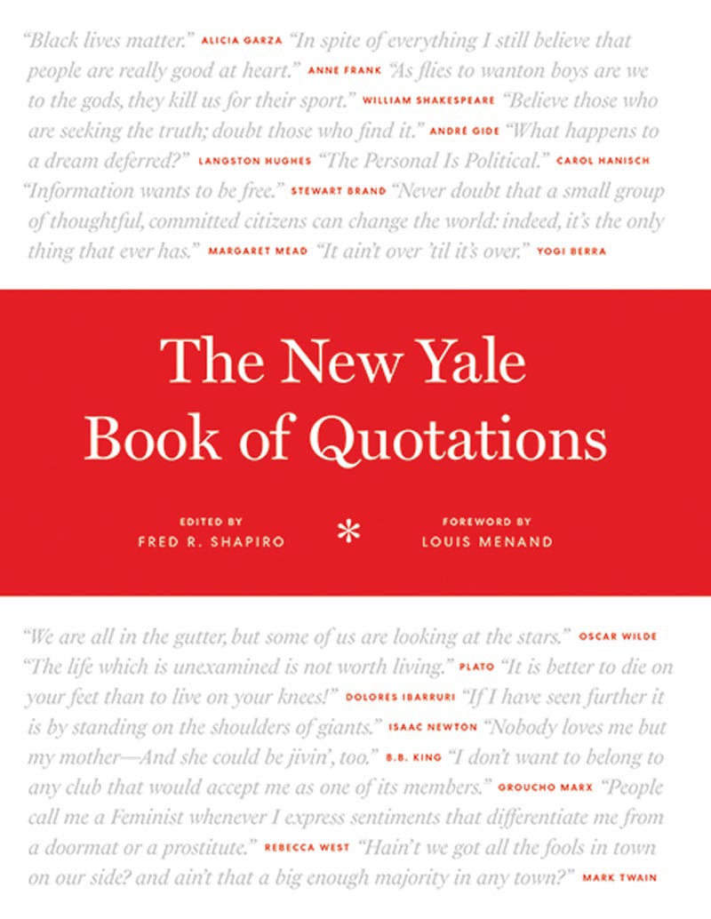 New Yale Book of Quotations